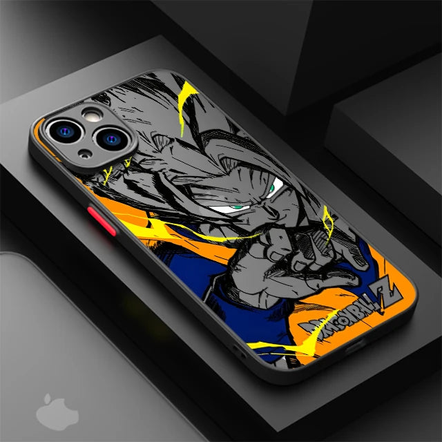 Fundas para iPhone – Goku y Vegeta – Estilo Manga